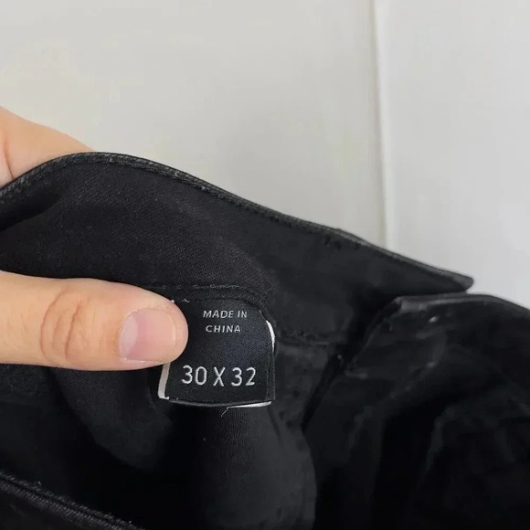 DSTLD High Waisted Black Skinny Jeans 30 - Picture 9 of 11